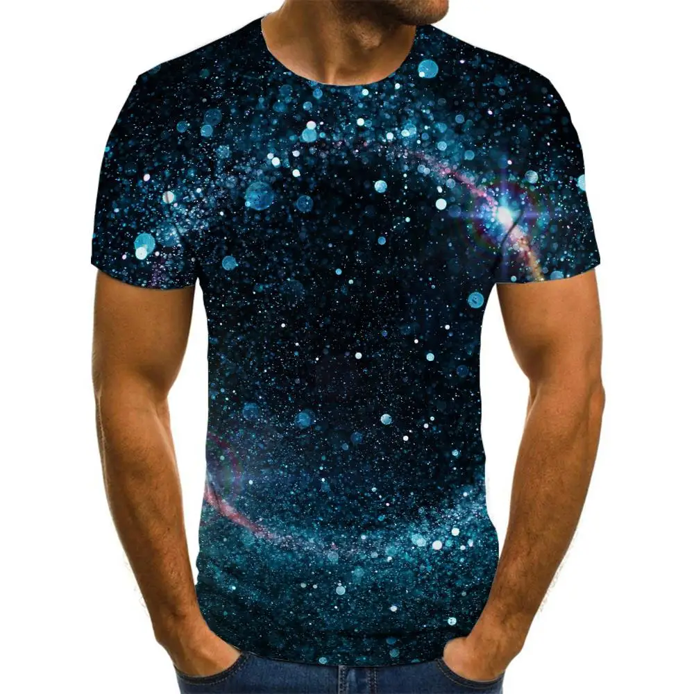 

Космическая футболка, мужские футболки с галактикой, 3d научная фантастика, Забавные футболки, футболка с принтом, Мужская одежда, летняя мода, тонкая