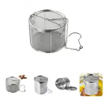 Modern Spice Infuser Buckle Design Smooth Surface Portable Fine Mesh Spice Infuser Spice Strainer Cooking Infuser
Modern Spice Infuser Buckle Design Smooth Surface Portable Fine Mesh Spice Infuser Spice Strainer Cooking Infuser