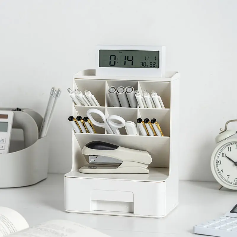 Desktop Storage Box Transparent Pen Holder Simple Oblique Stationery Storage Box Makeup Brush Lipstick Storage
Desktop Storage Box Transparent Pen Holder Simple Oblique Stationery Storage Box Makeup Brush Lipstick Storage