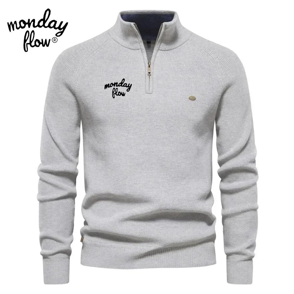 Monday Flow Autumn Golf Men's Outdoor Sports Versatile Cashmere Golf Sweater Comfortable Warm Golf Pullover Knitted Jackets
Monday Flow Autumn Golf Men's Outdoor Sports Versatile Cashmere Golf Sweater Comfortable Warm Golf Pullover Knitted Jackets