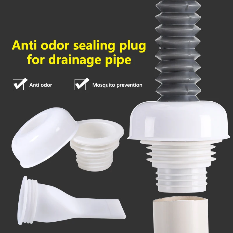 Sewer Pipe Floor Drain Cover Insect Anti-odor Core Deodorant Seal Ring 40/50/70mm Drain Pipe Bathroom Kitchen Sink Drain Stopper
Sewer Pipe Floor Drain Cover Insect Anti-odor Core Deodorant Seal Ring 40/50/70mm Drain Pipe Bathroom Kitchen Sink Drain Stopper