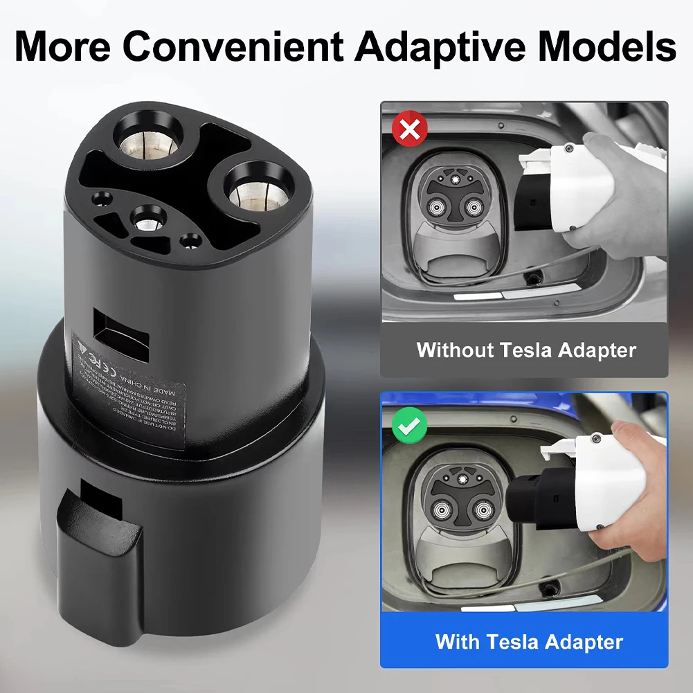 32A EV Charger Adapter SAE J1772 Type 1 To Tesla IEC 62196 Type 2 EV Charging Station Gun Converter For Tesla Electric Vehicles
32A EV Charger Adapter SAE J1772 Type 1 To Tesla IEC 62196 Type 2 EV Charging Station Gun Converter For Tesla Electric Vehicles