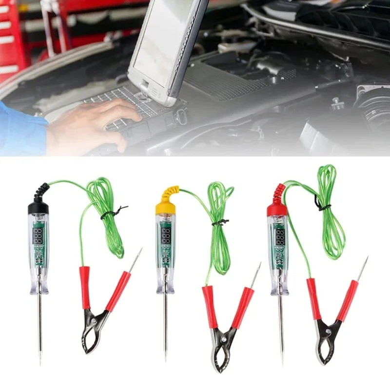 Electrical System Diagnostic Tool Power Probe Pen Circuit Tester Test Digital Display For Car Trailer Motorcycle
Electrical System Diagnostic Tool Power Probe Pen Circuit Tester Test Digital Display For Car Trailer Motorcycle