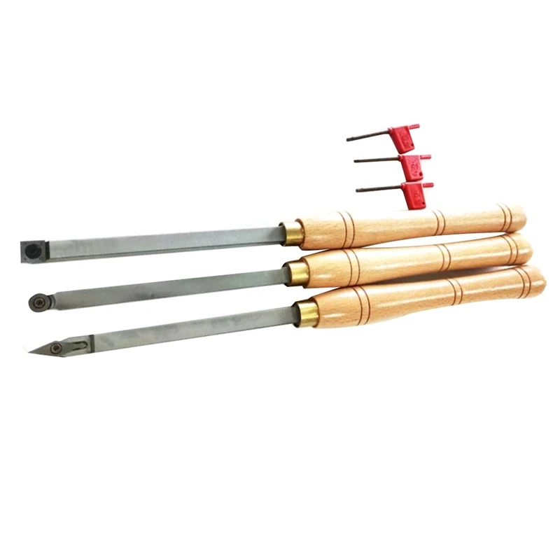 3 Pcs Carbide Tipped Wood Turning Tools Beech Lathe Tool Wood Turning Lathe Accessory Handle Top Self With 1 Accessory
3 Pcs Carbide Tipped Wood Turning Tools Beech Lathe Tool Wood Turning Lathe Accessory Handle Top Self With 1 Accessory