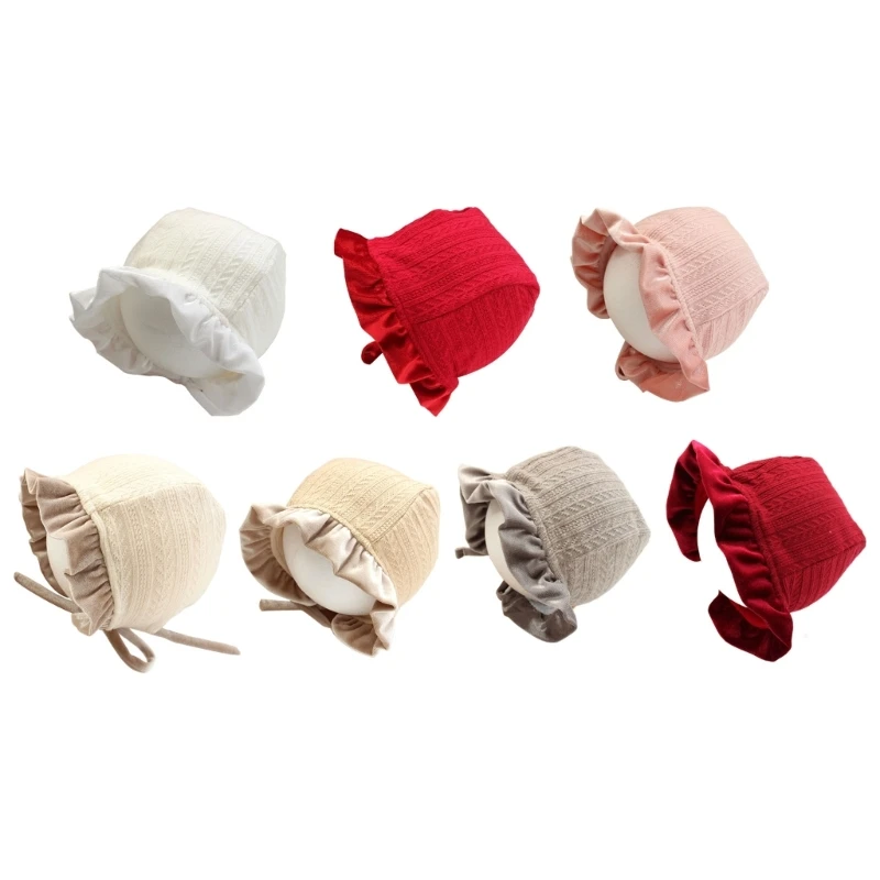57EE Winter Lace Hat Toddler Sun Hats Little Girl Infant Lace Up Cotton Bonnet Caps
57EE Winter Lace Hat Toddler Sun Hats Little Girl Infant Lace Up Cotton Bonnet Caps