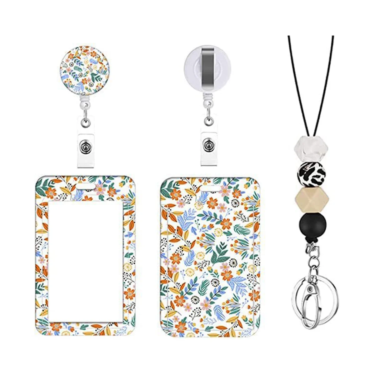 Милые цветочные ремешки для Id бейджей, идентификационный ремень с бусинами, держатель для ID бейджей, подарки для медсестры, учителя, офиса 
Милые цветочные ремешки для Id бейджей, идентификационный ремень с бусинами, держатель для ID бейджей, подарки для медсестры, учителя, офиса