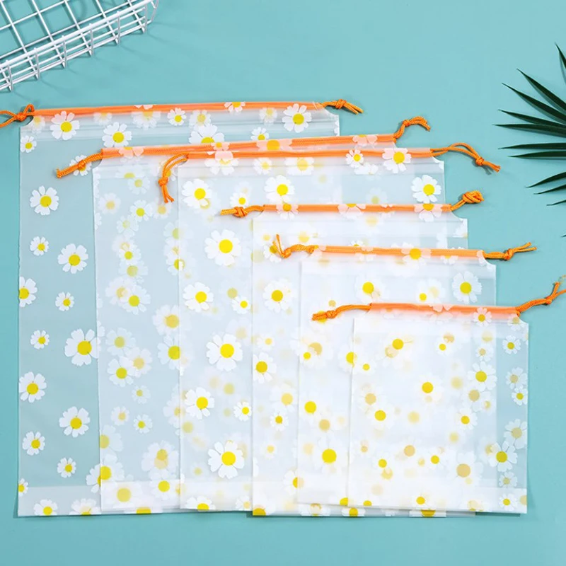 10PCS Drawstring Waterproof Clothes Shoes Storage Bags EVA Daisy Pattern Packaging Organizer Waterproof Makeup Toiletry Bags
10PCS Drawstring Waterproof Clothes Shoes Storage Bags EVA Daisy Pattern Packaging Organizer Waterproof Makeup Toiletry Bags