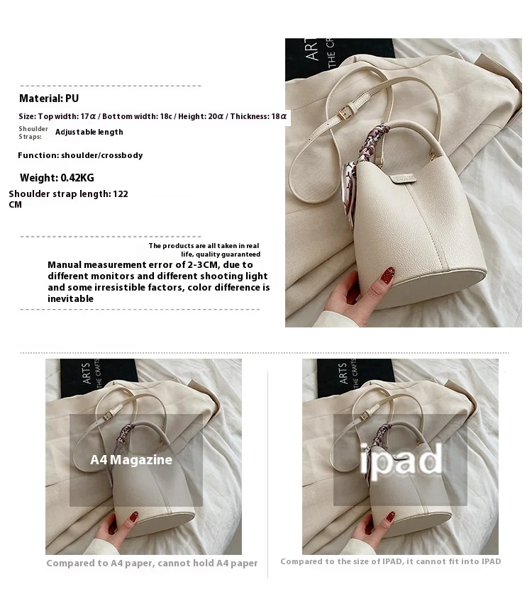 Fashion Women Crossbody Bags Shoulder Bags Luxury Brand Design Bucket Bag Ladies PU Leather Portable Hand Bags 29