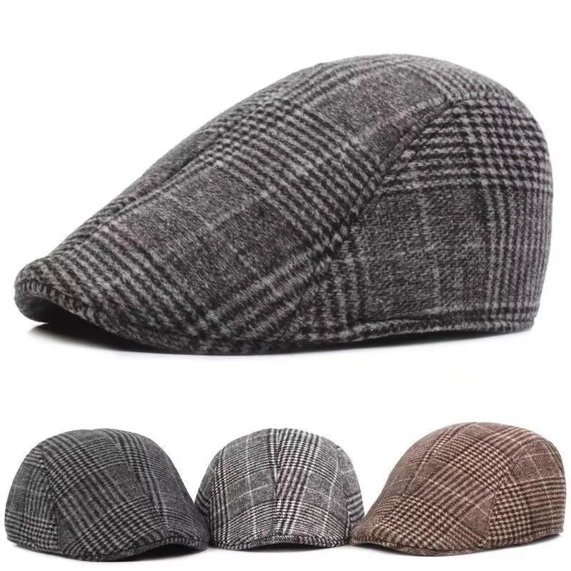 Vintage Duck Hat Men's Autumn And Winter Checkered Beret Korean Version Of The Old Hat Everything Casual Decorative Accessories
Vintage Duck Hat Men's Autumn And Winter Checkered Beret Korean Version Of The Old Hat Everything Casual Decorative Accessories