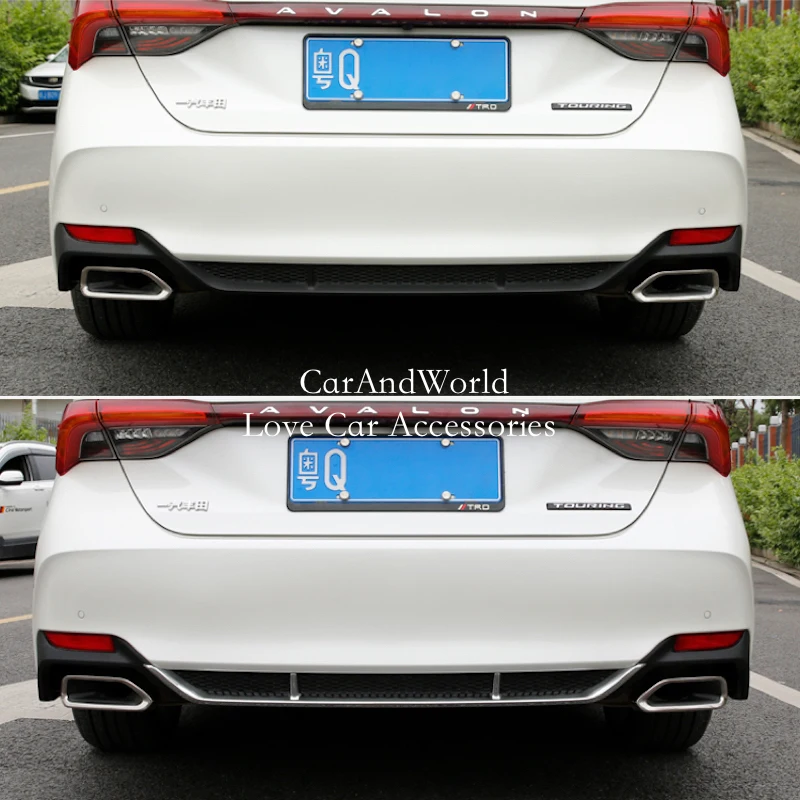 Rear Bumper Crony Protector Cover Tail Door Guard Molding Frame Trims Chrome Car Accessories For Toyota Avalon XX50 2019-2023
Rear Bumper Crony Protector Cover Tail Door Guard Molding Frame Trims Chrome Car Accessories For Toyota Avalon XX50 2019-2023