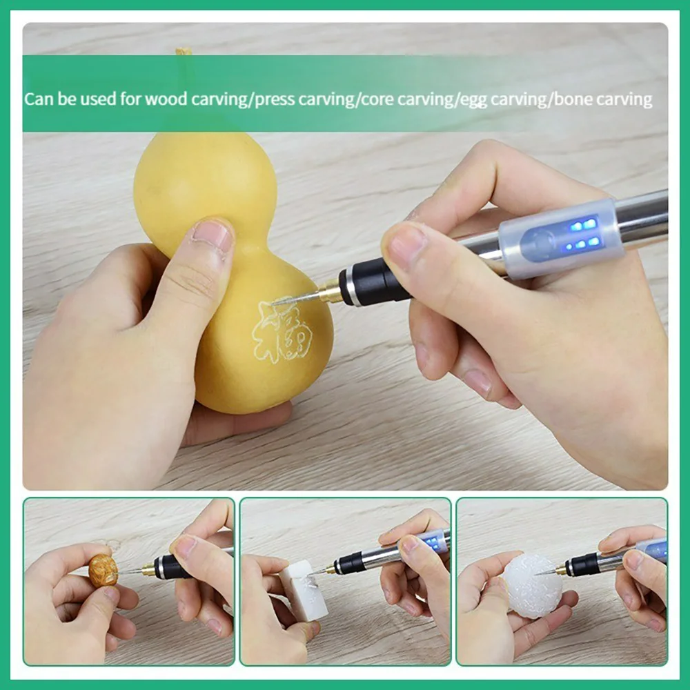 Electric Grinder Engraving Pen set Cordless Rotary Tools Kit USB C charging Wireless Drill For Jewelry Metal Glass
Electric Grinder Engraving Pen set Cordless Rotary Tools Kit USB C charging Wireless Drill For Jewelry Metal Glass