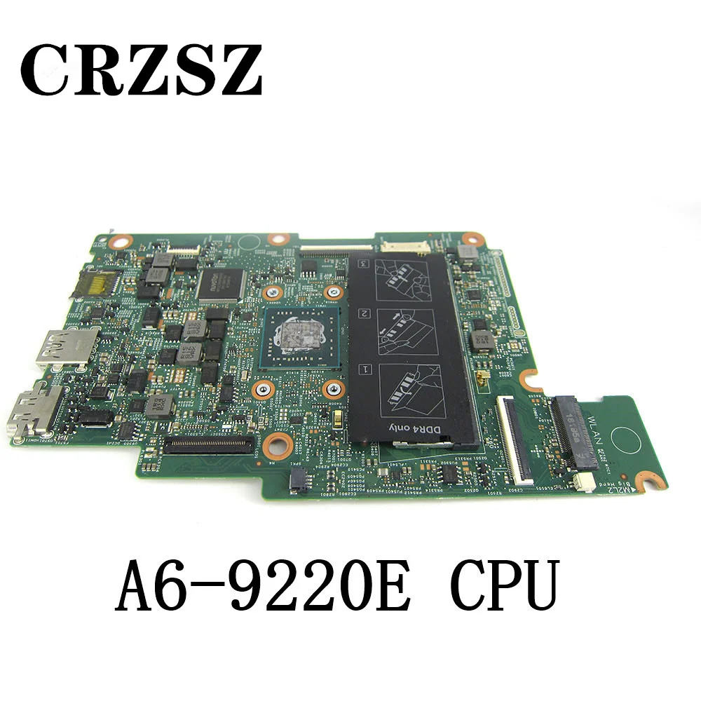 CSRZSZ For Dell inspiron 11 3180 laptop motherboard CN-0M3G09 0M3G09 M3G09 with A6-9220E CPU Test ok 100% original
CSRZSZ For Dell inspiron 11 3180 laptop motherboard CN-0M3G09 0M3G09 M3G09 with A6-9220E CPU Test ok 100% original