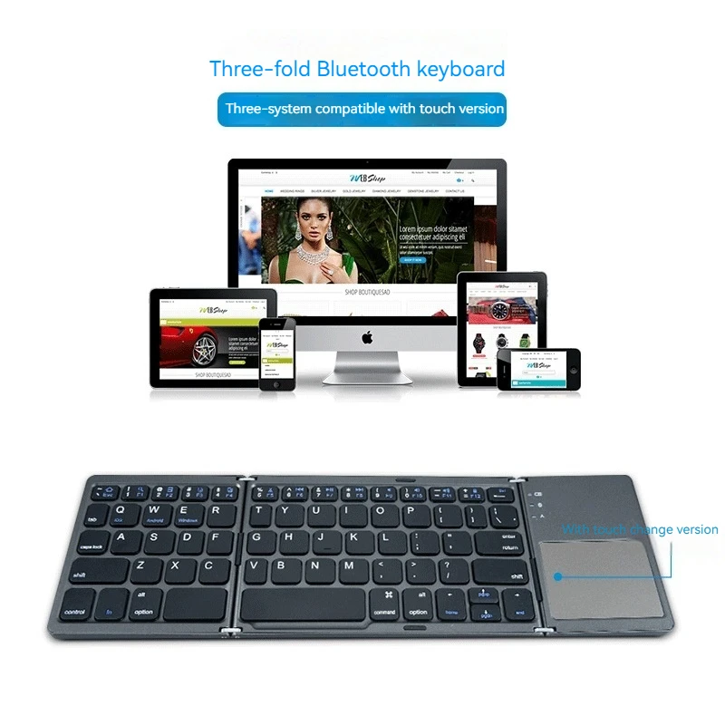 Применимо к B033 ультратонкой беспроводной трехскладной дизайн Bluetooth клавиатуры мобильного планшета офиса универсальная сенсорная панель
Применимо к B033 ультратонкой беспроводной трехскладной дизайн Bluetooth клавиатуры мобильного планшета офиса универсальная сенсорная панель