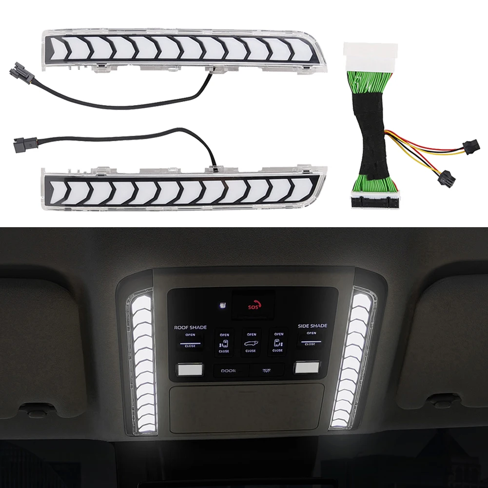 Auto Reading Light Strip For Toyota 2023 ALPHARD/VELLFIRE 40 Series Car Interior Light White Color Touch Light Adjustment
Auto Reading Light Strip For Toyota 2023 ALPHARD/VELLFIRE 40 Series Car Interior Light White Color Touch Light Adjustment