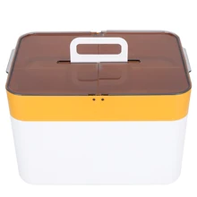 Storage Box L Double Layer Office Organizer Plastic Large‑Capacity Partition Dustproof Box
Storage Box L Double Layer Office Organizer Plastic Large‑Capacity Partition Dustproof Box