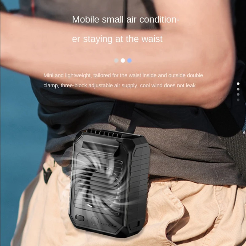 1Set M22 Outdoor Hanging Waist Fan 10000Mah Portable Charging+Cooling Waist Hanging Fan Grey
1Set M22 Outdoor Hanging Waist Fan 10000Mah Portable Charging+Cooling Waist Hanging Fan Grey