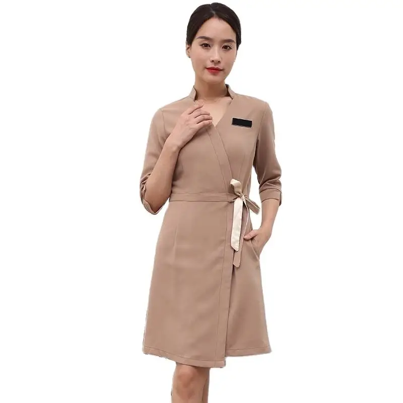 Рабочая одежда для косметолога, женская летняя одежда для салона красоты, униформа для маникюра, униформа для отеля, прием
Рабочая одежда для косметолога, женская летняя одежда для салона красоты, униформа для маникюра, униформа для отеля, прием