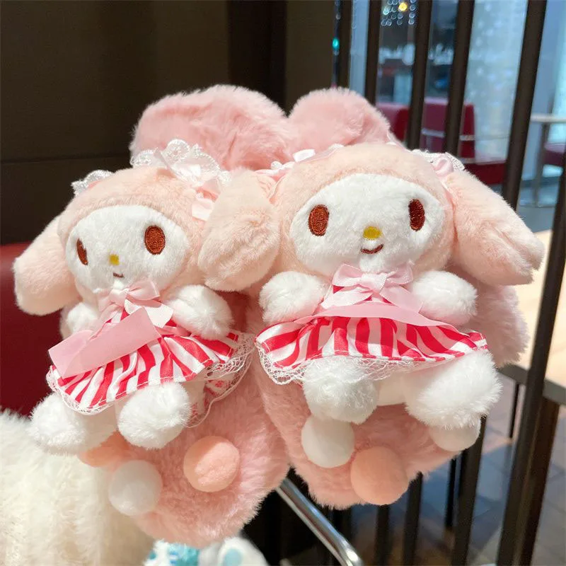 Kawaii Cute Sanrio My Melody Kuromi Cinnamoroll Glove плюшевая перчатка зимняя плюшевая утолщенная теплая ветровка милая девочка подарок на день рождения
Kawaii Cute Sanrio My Melody Kuromi Cinnamoroll Glove плюшевая перчатка зимняя плюшевая утолщенная теплая ветровка милая девочка подарок на день рождения