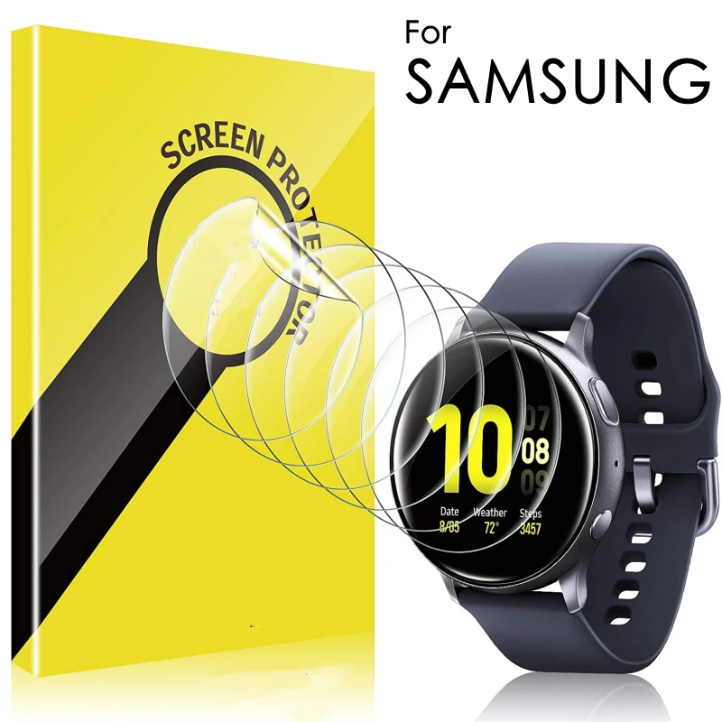 

1-5Pcs Soft Protective Film For Samsung Galaxy Watch 5 5Pro 4 4Classic 40mm 44mm 42mm 46mm Screen Protector HD Clear Cover Films