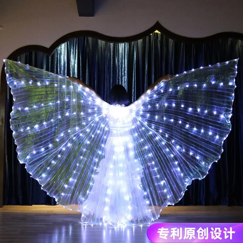 

Belly Dance Isis Wings Led Isis Belly Dance Accessory Wings Costume Butterfly Wings Adult With Sticks Bag For Adult Belly