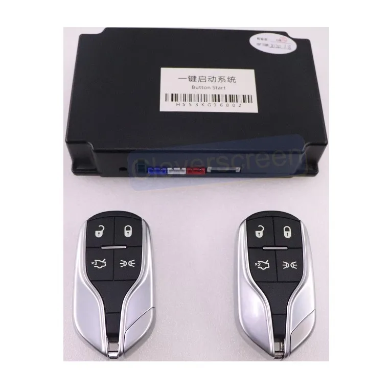 

Бесключевой Запуск автомобильные аксессуары Пульт дистанционного управления умный запуск двигателя ABS Автомобильный ключ онлайн телефона для Maserati GT 2007-2015