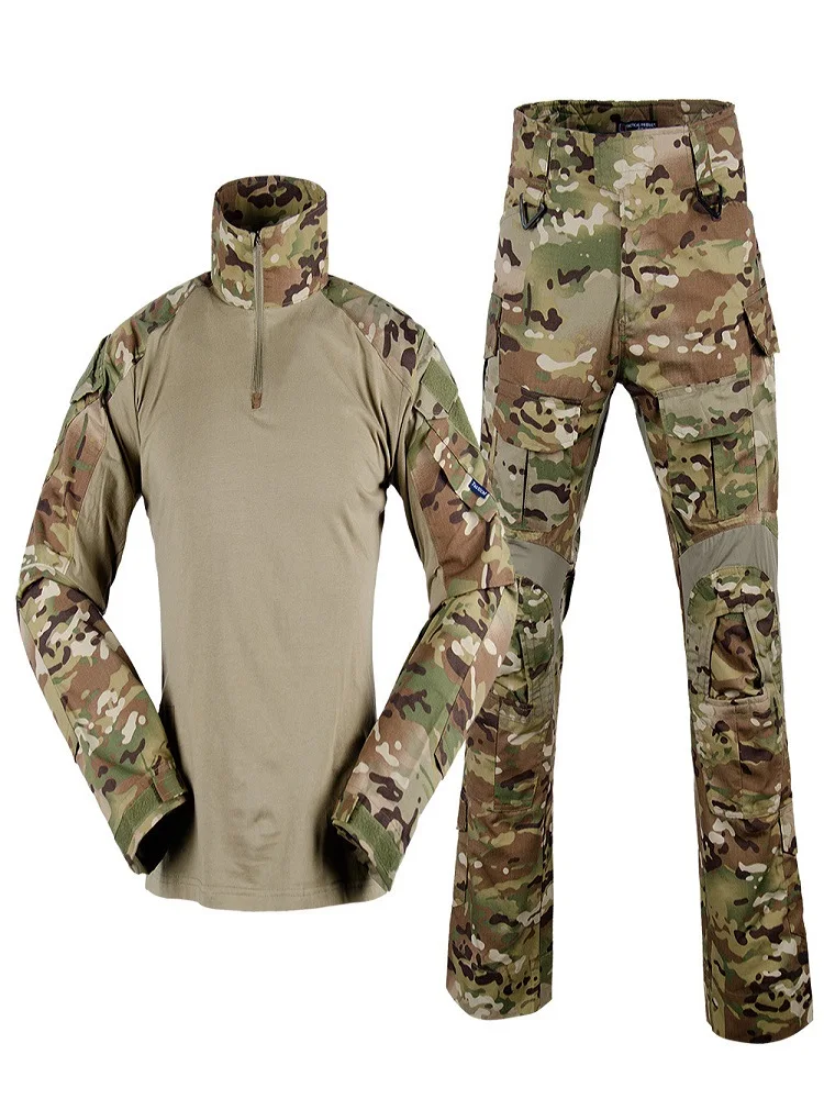 Outdoor Men G3 Military Tactical Trousers Hunting Clothes Suit Paintball Airsoft Tactical BDU Multicam Camouflage Army Shirts
Outdoor Men G3 Military Tactical Trousers Hunting Clothes Suit Paintball Airsoft Tactical BDU Multicam Camouflage Army Shirts