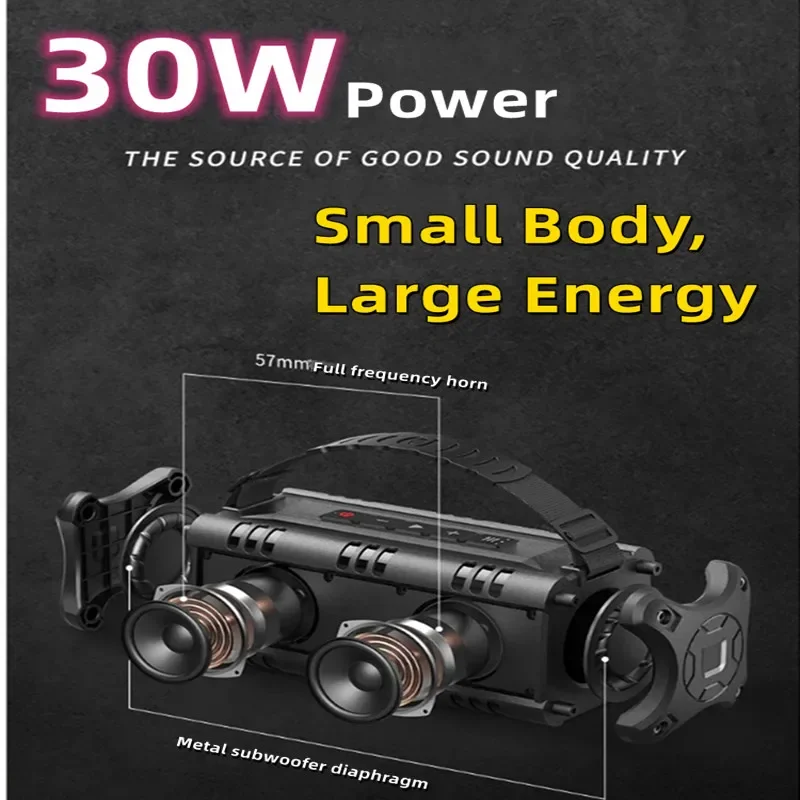 W-KING D8 MINI high-power bluetooth speake portable super bass home theater 3Dstereo subwoofer wireless outdoor camping boombox
W-KING D8 MINI high-power bluetooth speake portable super bass home theater 3Dstereo subwoofer wireless outdoor camping boombox