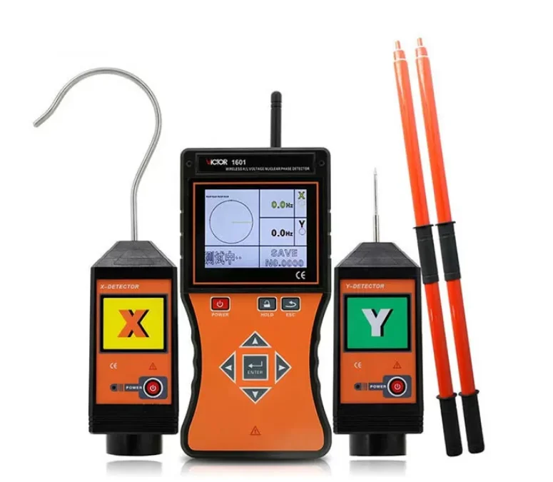 Hot selling VICTOR 1601 433MHz Wireless Electrical Power Testing Tools Phase Sequence Meter
Hot selling VICTOR 1601 433MHz Wireless Electrical Power Testing Tools Phase Sequence Meter