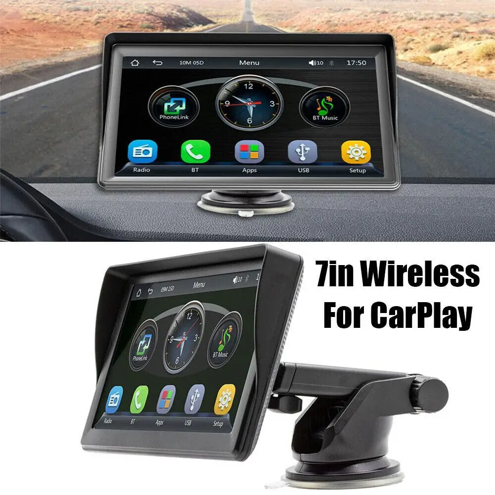 7 inch Multimedia Player Compatible For Wireless Android Auto USB2.0 Support Bluetooth hands-free calls
7 inch Multimedia Player Compatible For Wireless Android Auto USB2.0 Support Bluetooth hands-free calls