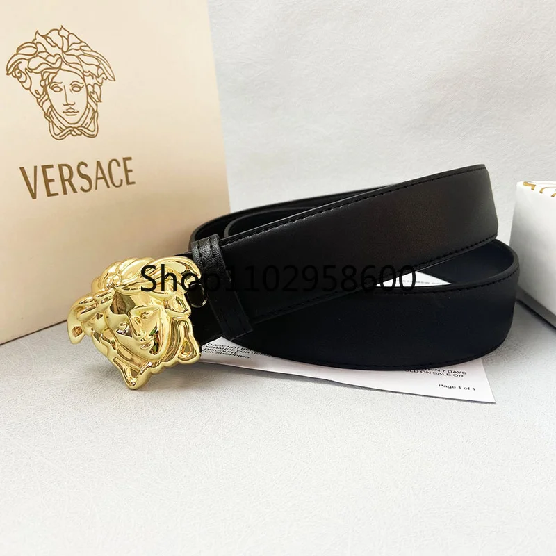 New With box Women Fashion Leather Belt Buckle Belts Women and men Waist Belt Thin Black Buckle Leather Belt V001
New With box Women Fashion Leather Belt Buckle Belts Women and men Waist Belt Thin Black Buckle Leather Belt V001