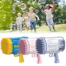 Gatling Bubble Machine with 69 Holes High Output Electric Bubble Gun Machine Toy USB Rechargeable Bubble Blower Toy
Gatling Bubble Machine with 69 Holes High Output Electric Bubble Gun Machine Toy USB Rechargeable Bubble Blower Toy