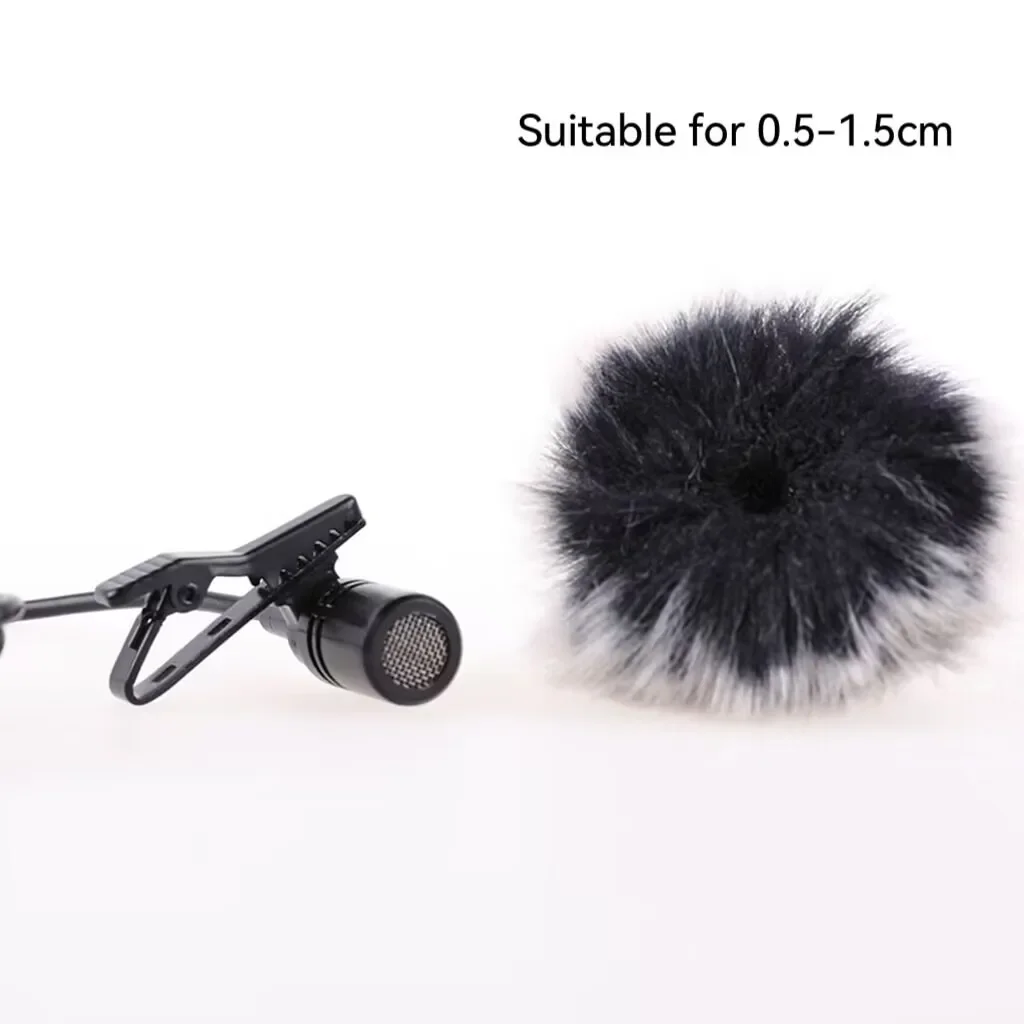 1pcs Microphone Wind Muffs Furry Windscreen Muff Microphone Cover For Indoor And Outdoor 0.5-1.5cm Microphones
1pcs Microphone Wind Muffs Furry Windscreen Muff Microphone Cover For Indoor And Outdoor 0.5-1.5cm Microphones