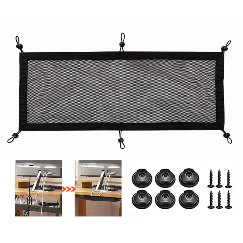 Под столом кабельный стол для управления сеткой органайзер для управления проволокой большой емкости компактный сетчатый мешок для большинства столов
Под столом кабельный стол для управления сеткой органайзер для управления проволокой большой емкости компактный сетчатый мешок для большинства столов