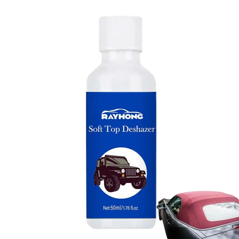 

50ml Auto Soft Roof Demister Soft Glass Window Cleaner Convertible Top Repellant Fabric Soft Top Cleaner Car Care Products