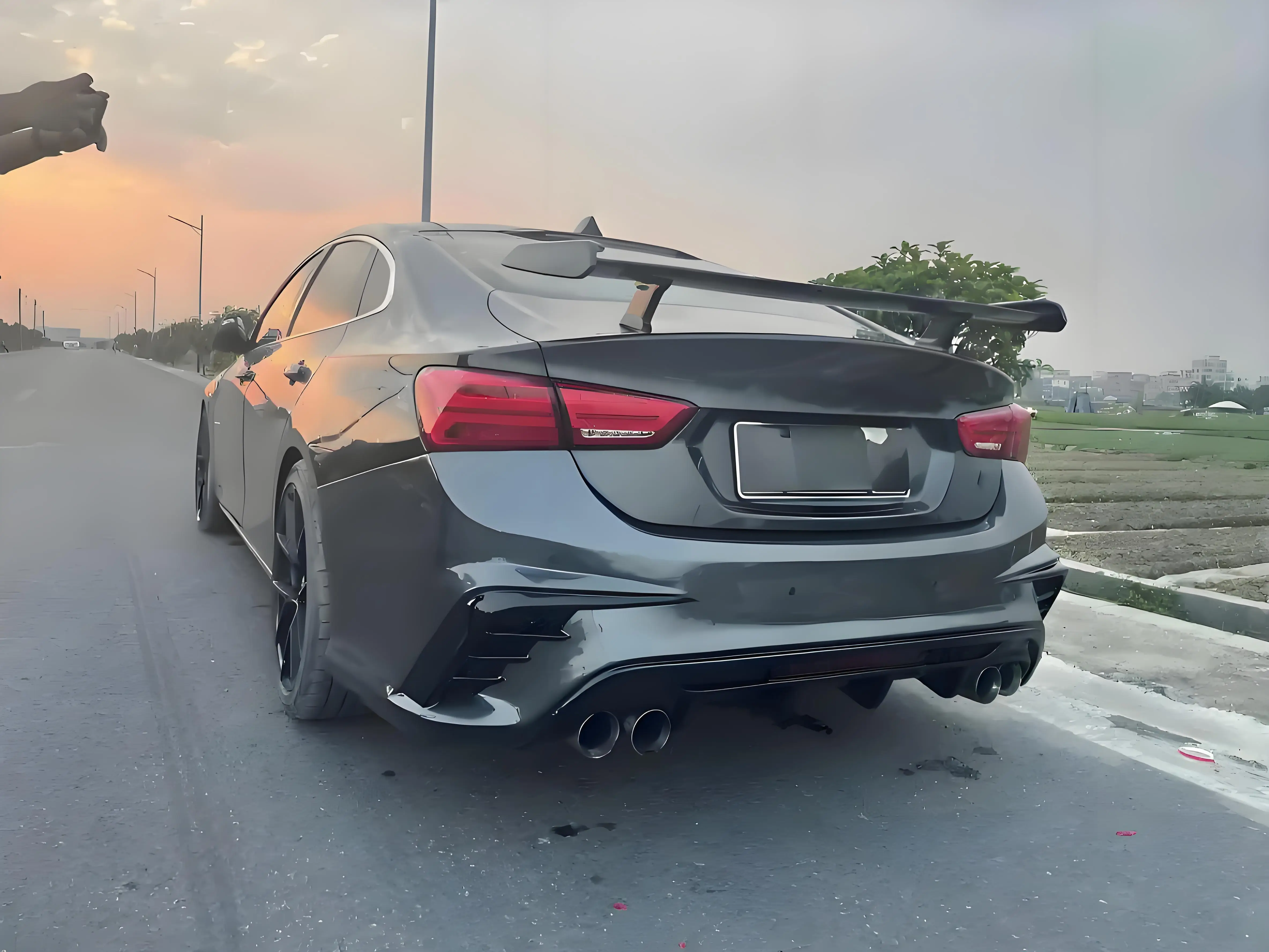 Modification Body Kit for Chevrolet Malibu 2016 2017 2018 2019 2020 2021 2022 Pp Aftermarket Parts Includes Car Rear Bumper Modification Body Kit for Chevrolet Malibu 2016 2017 2018 2019 2020 2021 2022 Pp Aftermarket Parts Includes Car Rear Bumper