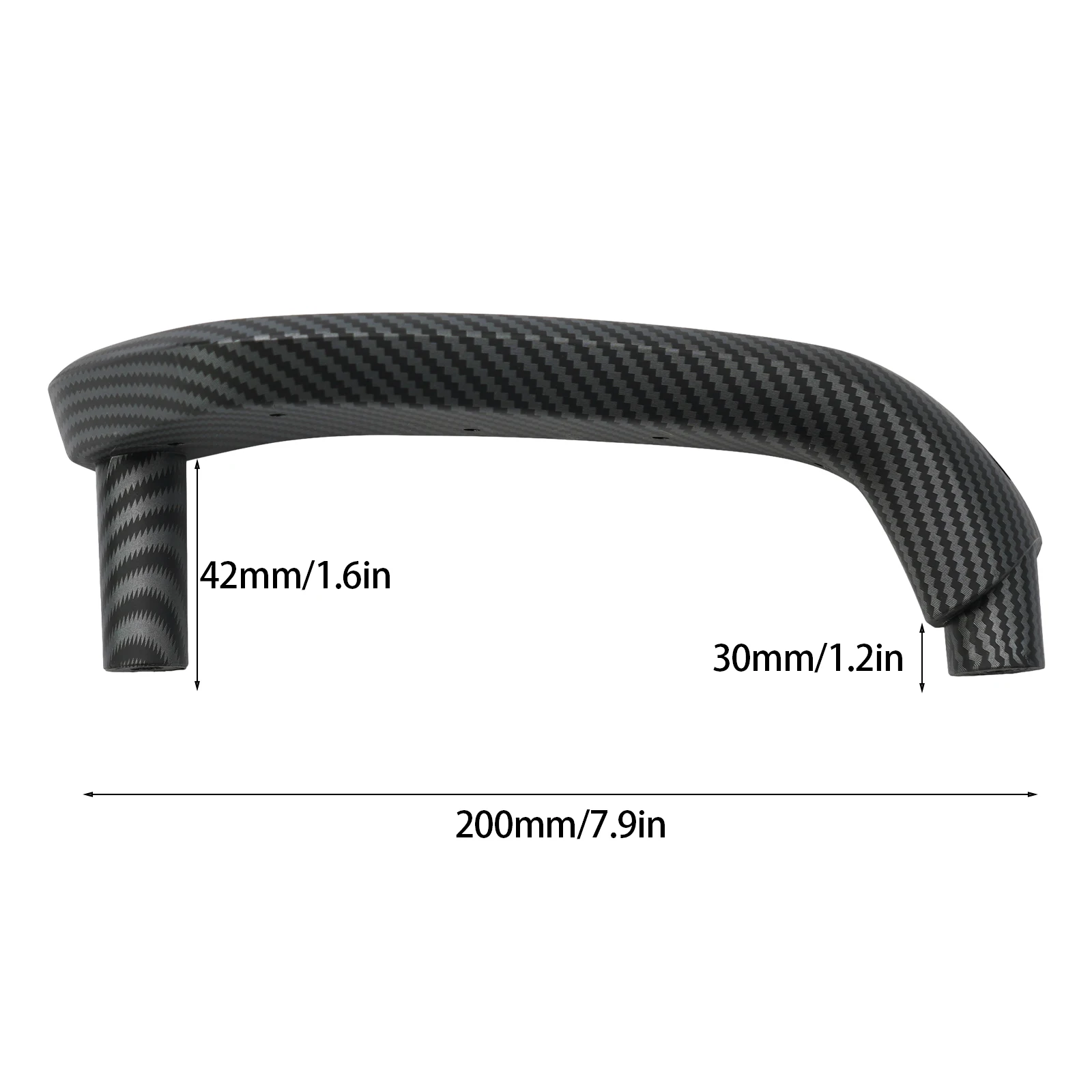 Direct Replacement Interior Door Handles Pair Carbon Fiber Inner Door Handle Manual Glass Panel For -Ford Fiesta 2011-20
Direct Replacement Interior Door Handles Pair Carbon Fiber Inner Door Handle Manual Glass Panel For -Ford Fiesta 2011-20