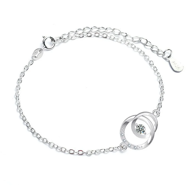 XRZ005 Lefei Fashion Luxury Classic Moissanite Design White Link Circle Bracelets For Charm Women s925 Silver Party Jewelry Gift
XRZ005 Lefei Fashion Luxury Classic Moissanite Design White Link Circle Bracelets For Charm Women s925 Silver Party Jewelry Gift