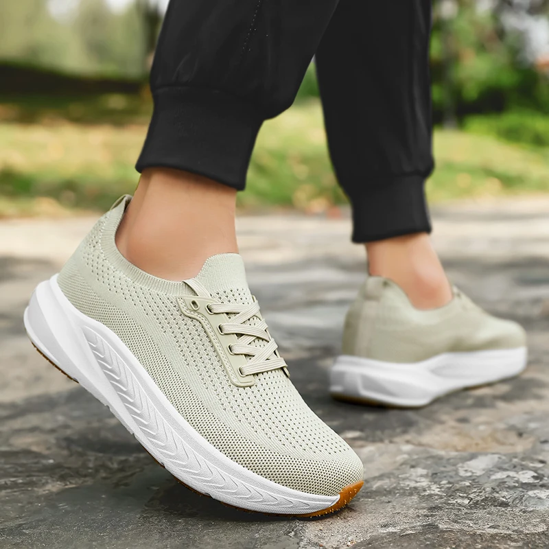 الانزلاق على الرجال أحذية مشي غير رسمية واسعة تو أحذية رياضية محبوك شبكة الجري أحذية رياضية موضة سميكة وحيد في الهواء الطلق أحذية للمشي الانزلاق على الرجال أحذية مشي غير رسمية واسعة تو أحذية رياضية محبوك شبكة الجري أحذية رياضية موضة سميكة وحيد في الهواء الطلق أحذية للمشي