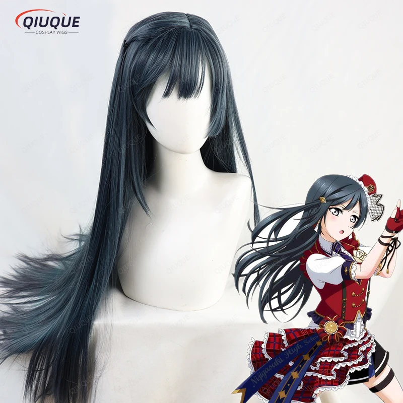 Аниме Love Live! Парик для косплея Yuki Setsuna, длинные темно-синие термостойкие синтетические волосы, искусственные волосы, Искусственные парики + бесплатная шапочка для парика
Аниме Love Live! Парик для косплея Yuki Setsuna, длинные темно-синие термостойкие синтетические волосы, искусственные волосы, Искусственные парики + бесплатная шапочка для парика