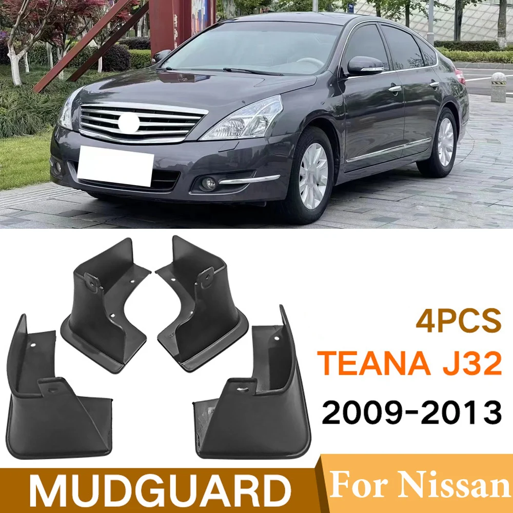 Car Mud Flaps For Nissan Teana J32 2009-2013 Splash Guards Mud Flap Mudguards Fender 2010 2011 2012 Car-styling
Car Mud Flaps For Nissan Teana J32 2009-2013 Splash Guards Mud Flap Mudguards Fender 2010 2011 2012 Car-styling