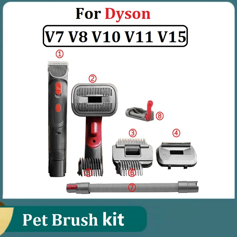 Pet Brush Hair Trimmer Hose Accessories Attachment For Dyson V7 V8 V10 V11 V15 Vacuum Cleaner
Pet Brush Hair Trimmer Hose Accessories Attachment For Dyson V7 V8 V10 V11 V15 Vacuum Cleaner