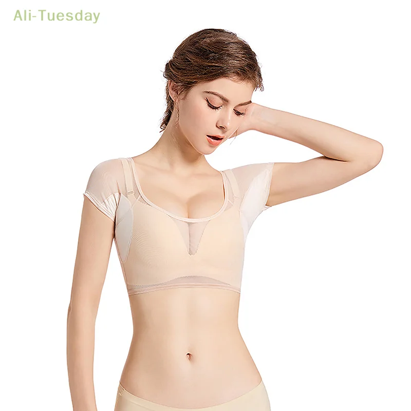 Underarm Sweat Pad Vest Absorbent Deodorant Pad Women T-shirt Shape Sweat Pads Reusable Washable Transparent Mesh Ultrathin
Underarm Sweat Pad Vest Absorbent Deodorant Pad Women T-shirt Shape Sweat Pads Reusable Washable Transparent Mesh Ultrathin