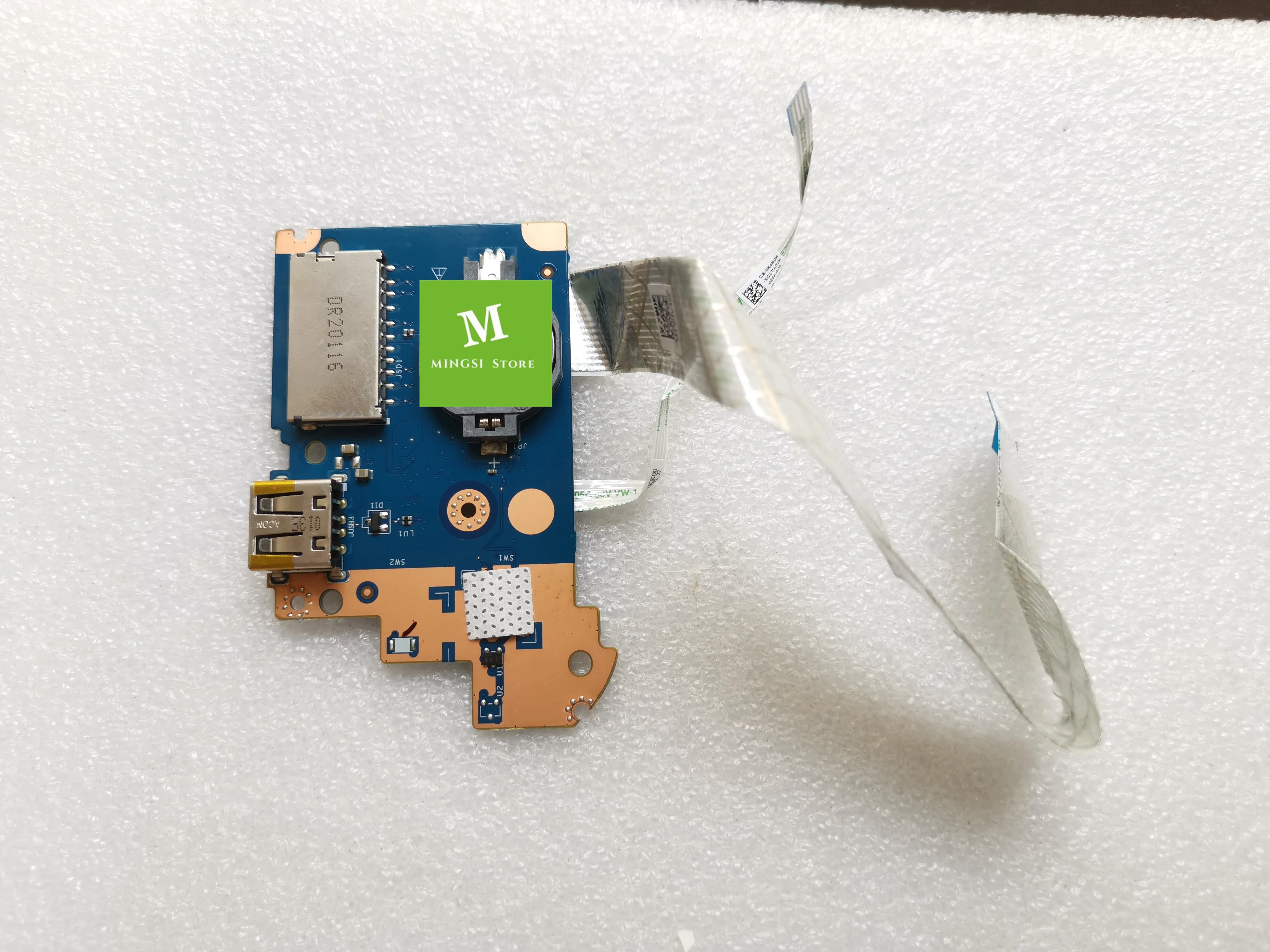 FOR FOR Dell Inspiron 5593 5493 3501 3401 USB SD CARD READER POWER BUTTON BOARD W CABLE LS-G718P 053Y9J 53Y9J 05PJRM 5PJRM
FOR FOR Dell Inspiron 5593 5493 3501 3401 USB SD CARD READER POWER BUTTON BOARD W CABLE LS-G718P 053Y9J 53Y9J 05PJRM 5PJRM