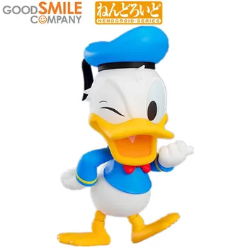 오리지널 GSC 넨드로이드 디즈니 도널드 덕 애니메이션 액션 피규어 장난감, 좋은 미소 돈 도널드 Fauntleroy Duck Q 버전, PVC 어린이 선물