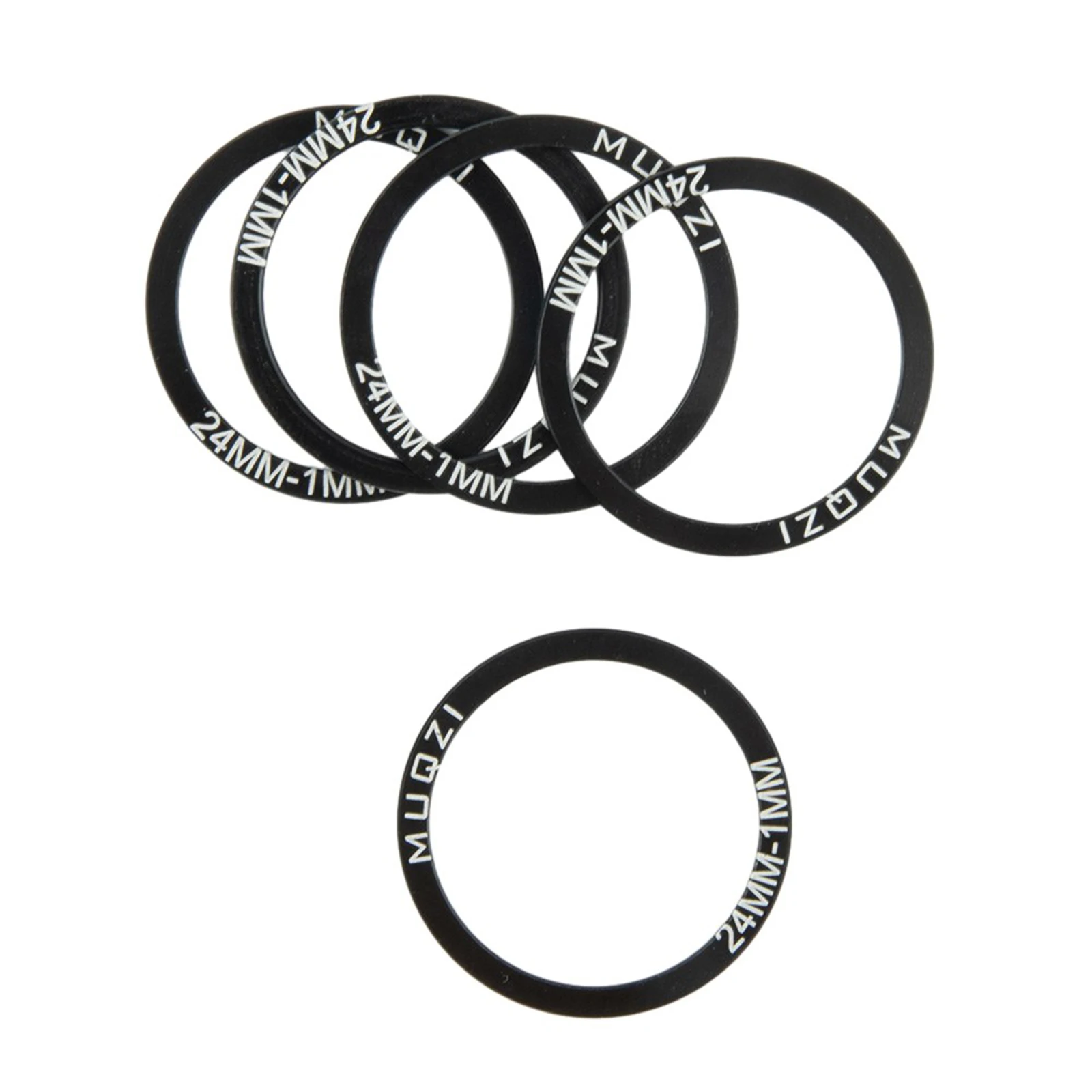 Set of 5 Bike Bicycle Bottom Bracket Crankset Washers Aluminum Alloy Material Sizes 24/29/30mm Practical Design
Set of 5 Bike Bicycle Bottom Bracket Crankset Washers Aluminum Alloy Material Sizes 24/29/30mm Practical Design