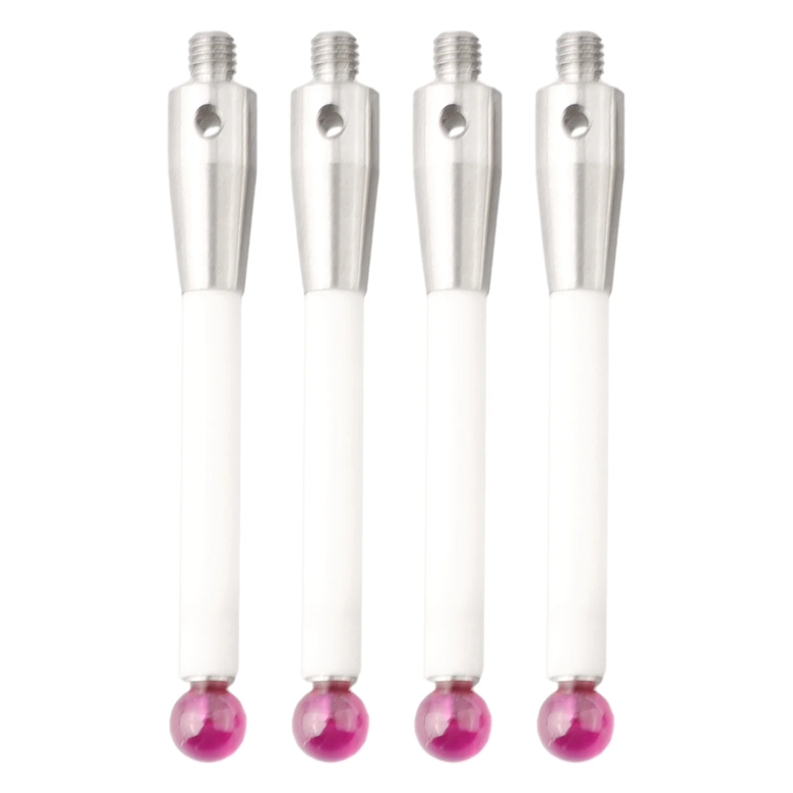 Lightweight Ceramic Stem Cmm Probe Stylus for CMM Machine Tools Thread Shank 6mm Diameter Red Gemstones Ball Tips
Lightweight Ceramic Stem Cmm Probe Stylus for CMM Machine Tools Thread Shank 6mm Diameter Red Gemstones Ball Tips