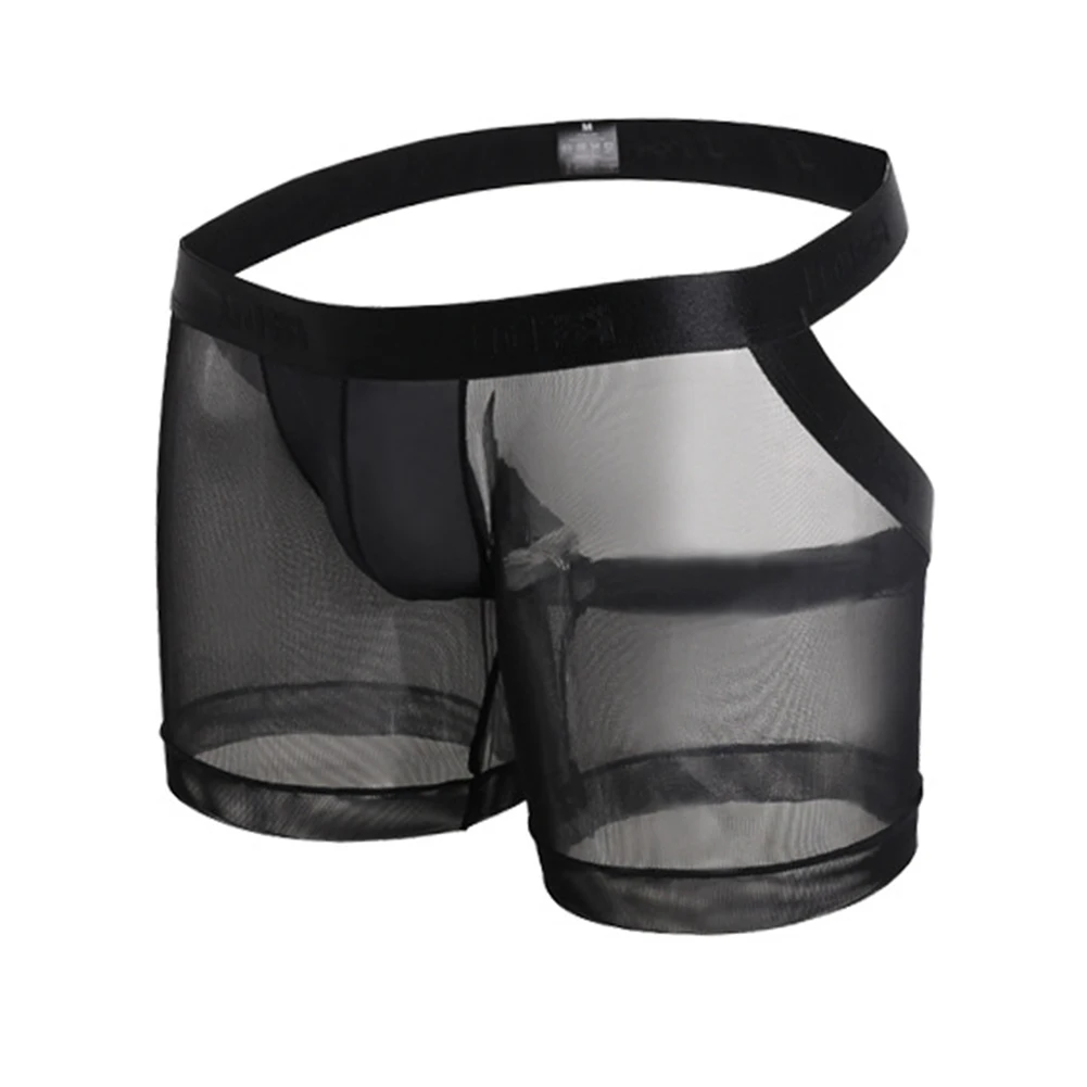 Buttocks Hollow Men Underwear Open Crotch Ball Pouch Breathable Comfort Low Rise Boxer Shorts Panties
Buttocks Hollow Men Underwear Open Crotch Ball Pouch Breathable Comfort Low Rise Boxer Shorts Panties