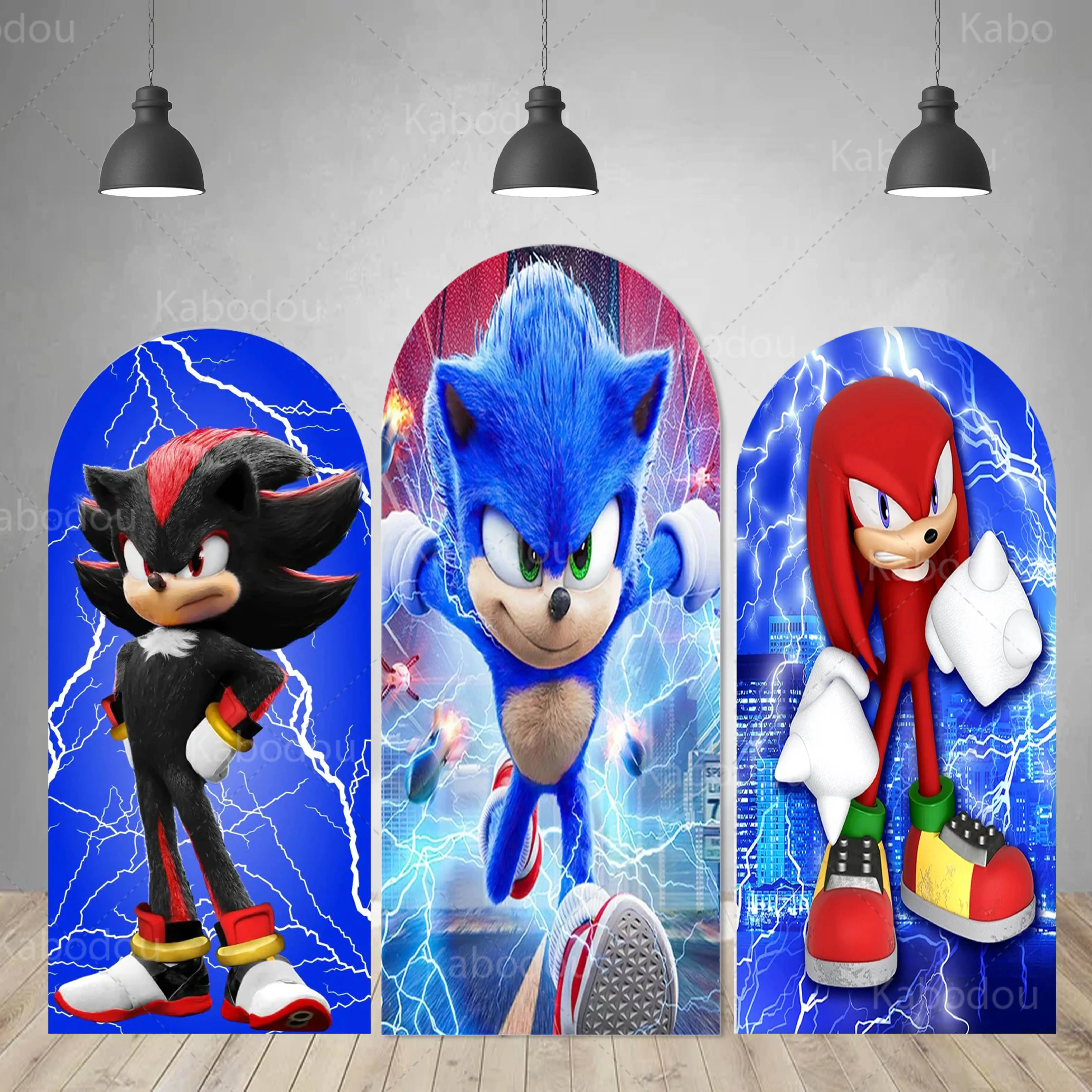 The Sonic Blue Backdrop Doubleside Arch Kids Birthday Party Decoration Photography Background Lightning Polyester Studio Prop
The Sonic Blue Backdrop Doubleside Arch Kids Birthday Party Decoration Photography Background Lightning Polyester Studio Prop