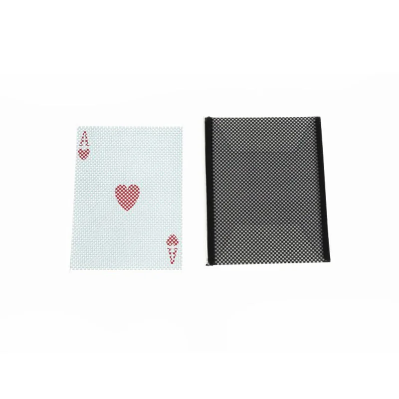 

WOW 1.0 Magie Tricks Magic Black Card Disappears Illusion Toy Stage Stunt Props Plastic Close-up Poker