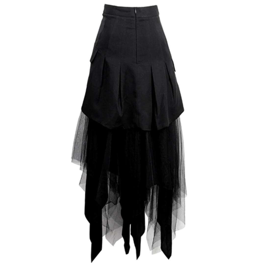 Asymmetrical Patchwork Mesh Skirt For Women High Waist Plus Sizes Skirts Female Fashion Clothes 2023 Spring New Runway Luxury
Asymmetrical Patchwork Mesh Skirt For Women High Waist Plus Sizes Skirts Female Fashion Clothes 2023 Spring New Runway Luxury